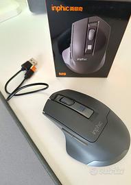 Mouse INPHIC wireless M9 ricaricabile USB