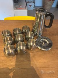 Set tazzine Art designe Amc acciao