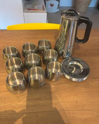 Set tazzine Art designe Amc acciao