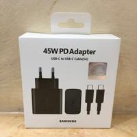Set Caricabatterie Samsung 45W Completo Veloce Ner
