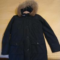 piumino Woolrich blu  anni 14