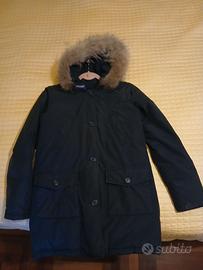 piumino Woolrich blu  anni 14