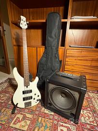 Basso Yamaha Amplificatore Harley Benton Accessori