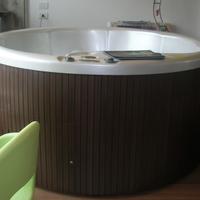 MINIPISCINA IDROMASSAGGIO DA ESTERNO ROTONDA