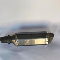 Terminale scarico sportivo  carbonio - Universale