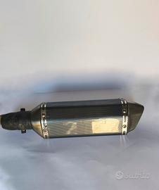 Terminale scarico sportivo  carbonio - Universale