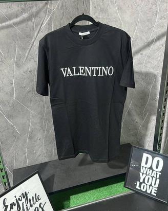 T-shirt valentino nera XL nuova con sacchetto