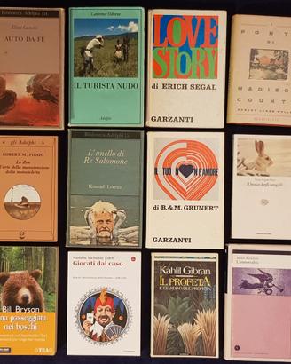 Libri 12 vari selezionati interessanti