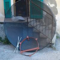 Parabola in Alluminio forato diametro 173cm