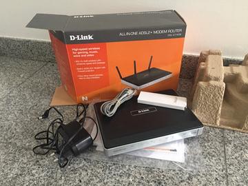 D-Link DSL-2740B Modem Router Wireless 802.11