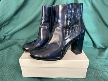 Stivaletti blu notte Janet&Janet