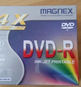 DVD-R Printable MAGNEX 4X
