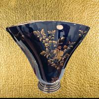 Vaso La Colonnata Sesto Fiorentino Blu Oro H30