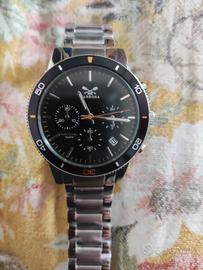 crono acciaio nuovo miyota 3 sfere 90 euro
