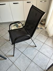 Sedie con bracciolo poltrona da giardino