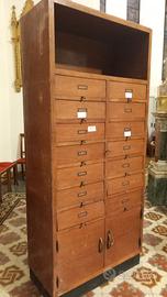 Mobile schedario a cassettiera