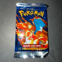 Bustina Pokémon Set Base Prima Edizione Charizard