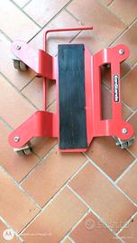 carrellino per spostare la moto