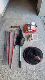 Materiale pesca lago e cava