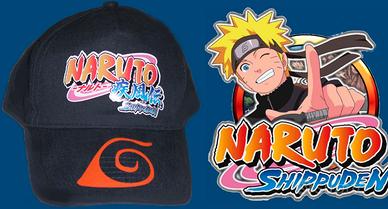 Cappello Nuovo  Naruto  Shippuden  con  visiera 