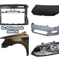 Vw Polo 6r paraurti cofano parafango airbag 09-14