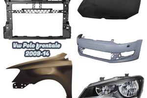 Vw Polo 6r paraurti cofano parafango airbag 09-14