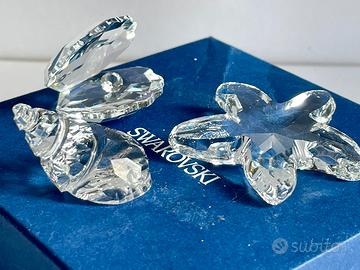 Swarovski, 3 conchiglie anni 90, mai esposti,scat.