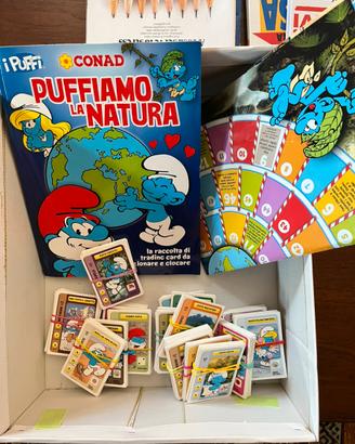 Raccolta Carte Conad I puffi