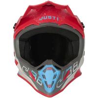 Casco moto enduro.