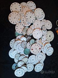 LOTTO OROLOGI QUADTANTI VINTAGE 