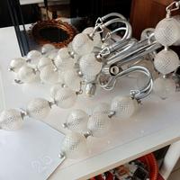 lampadario a grappolo anni 70 space. 