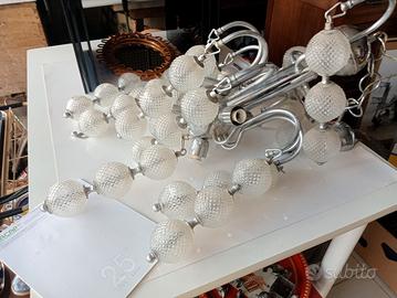 lampadario a grappolo anni 70 space. 