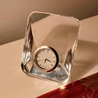 Orologio da tavolo Ottaviani in Cristallo