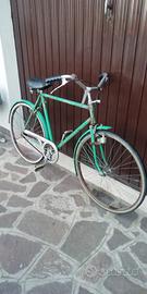 bicicletta da uomo verde funzionante 