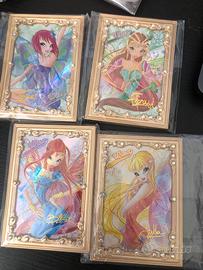 4 winx zx carte bloom stella tecna flora