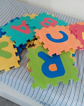 tappeto puzzle bambini 