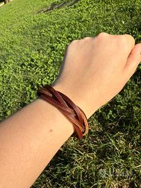 Braccialetto in pelle