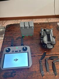 DJI MINI5 PRO-3 BATTERIE+Radiocomando con schermo