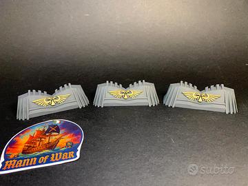 Barricate imperiali stampate in 3D Warhammer 40k