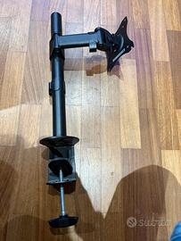 Braccio supporto monitor da scrivania regolabile