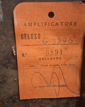 amplificatore valvolare