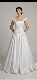 Abito da sposa avorio chiaro nuovo