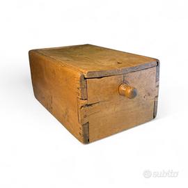 Cassettina Antica in legno 