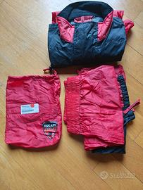 Ducati Tuta Antipioggia Giacca+Pantalone NUOVI