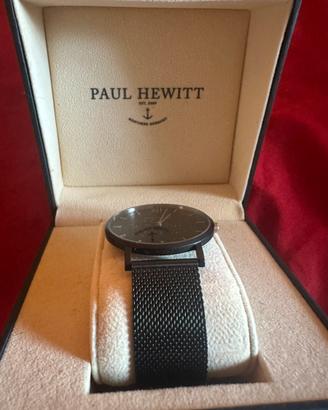 Orologio Paul Hewitt originale nero con scatola