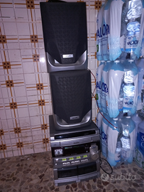 Radio stereo con casse