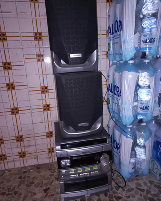 Radio stereo con casse