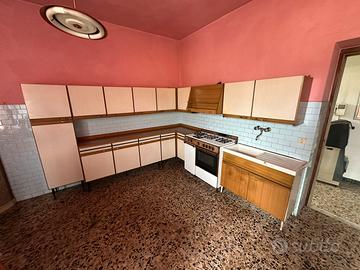 Cucina angolare completa vintage Germal