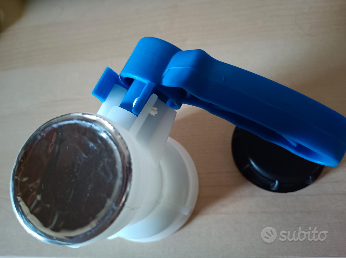 Valvola a sfera 1000 L, valvola a farfalla dn50 con dado galleggiante da 75 mm in alluminio per vasca da 1000 litri, IBC, rubinetto a sfera resistente