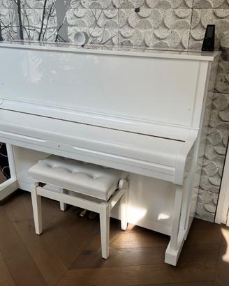 PIANOFORTE VERTICALE YAMAHA U1 BIANCO